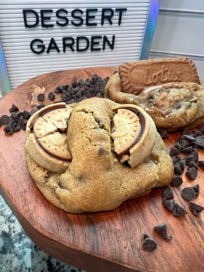 Nutella Stuffed Cookie